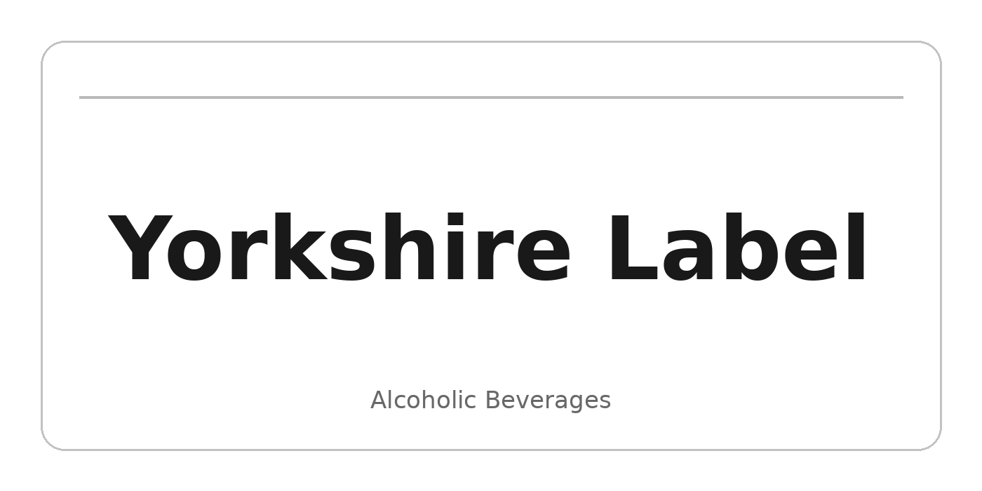 Yorkshire Label
